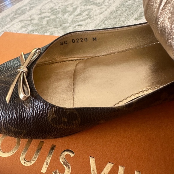 Authentic Louis Vuitton joy ballerina flats size 39 - Picture 7 of 8